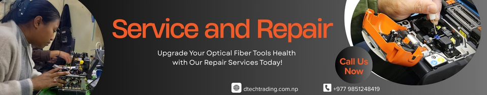 Service Center for Optical Fiber tools